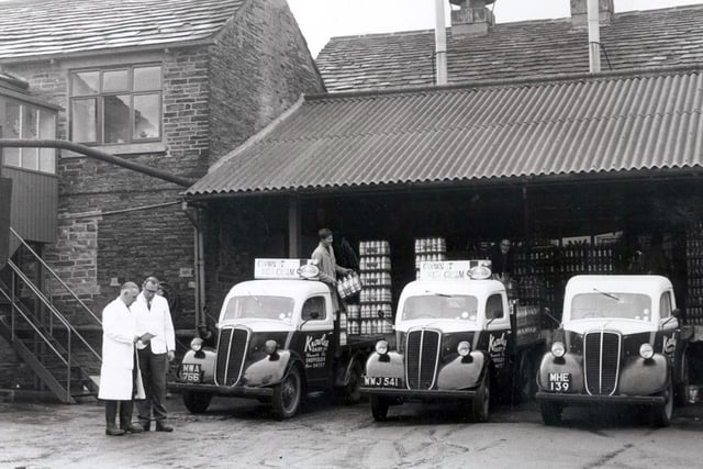 The Knowle Dairy at Norton, Sheffield. November 1962