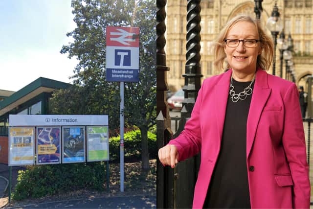 Gill Furniss, MP for Hillsborough and Brightside, launched a petition challenging the closure of Meadowhall station’s train ticket office as almost all in England are placed under threat.