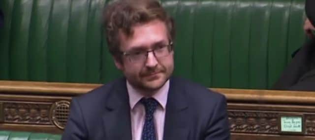 Alexander Stafford, Conservative MP for Rother Valley spoke during a debate in Parliament on June 15.