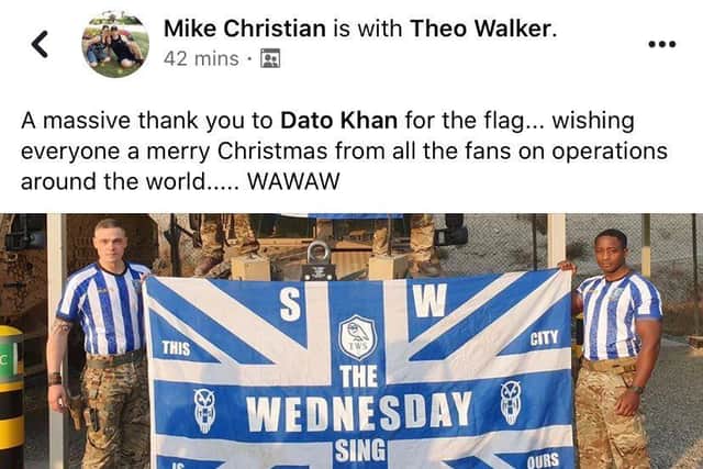 Sheffield Wednesday have partnered with a popular Facebook group. (Courtesy of The Wednesday Sing)