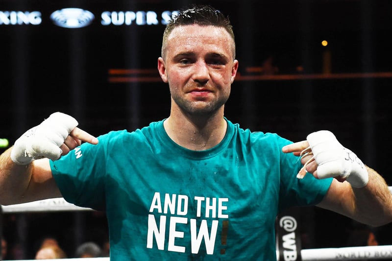 This was the moment Josh Taylor became a world champion. His victory over Ivan Baranchyk in May 2019 saw him take the IBF super lightweight crown. The points win over the previously unbeaten Belorussian at the SSE Hydro also saw him qualify for the final of the World Boxing Super Series.