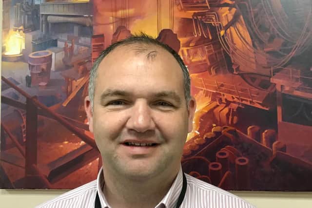 Former apprentice Gareth Barker has been appointed to the board of Sheffield Forgemasters as chief operating officer.