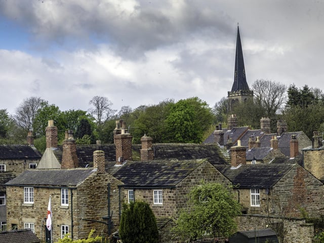 This is Wentworth village, part of the S62 postcode that also scores 100 in the league table of places in Yorkshire to raise a family.