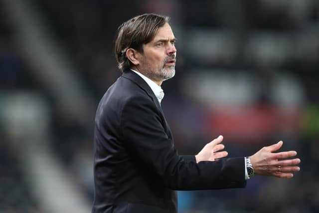 Derby County manager Phillip Cocu. (Photo by Pete Norton/Getty Images)