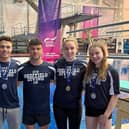 From left to right: Oscar Wilcox, Jordan Houlden, Tom Owens - head coach at Sheffield Diving, Yasmin Harper and Maisie Bond.