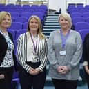 DBTH Health and Wellbeing Team pictured with NHS Employers Officer