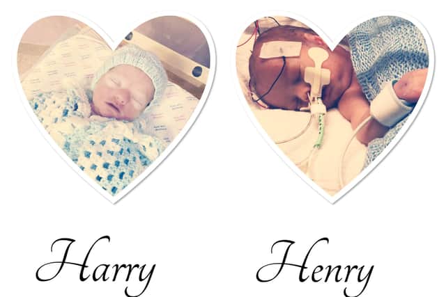 Harry and Henry passed away at Sheffield's Jessop wing maternity unit last year