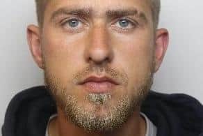 Pictured is Valerijs Ruskulas, aged 27, of no fixed abode, but formerly of Fitzwilliam Road, Eastwood, Rotherham, who has been sentenced at Sheffield Crown Court to nine months and 14 days of custody after he admitted harassing his mother.