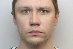 Pictured is Mareks Dzelzs, aged 33, of Nursery Street, Barnsley, who was sentenced to 20 months of custody after he admitted being concerned with the supply of class A drug MDMA and to being concerned with the supply of class B drug mephedrone.