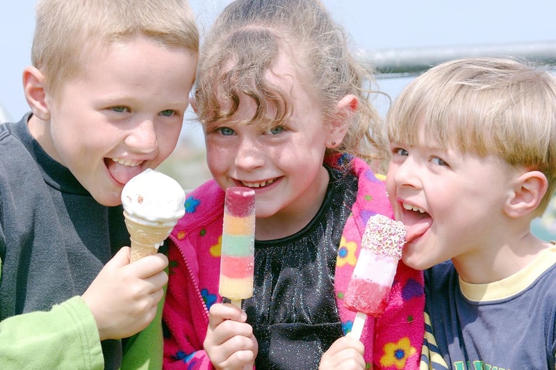Another from Ashfield Festival - do you recognise these ice cream fans?