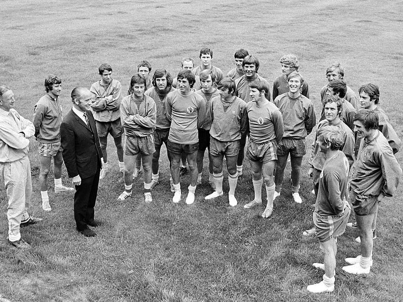 Pre-season training.