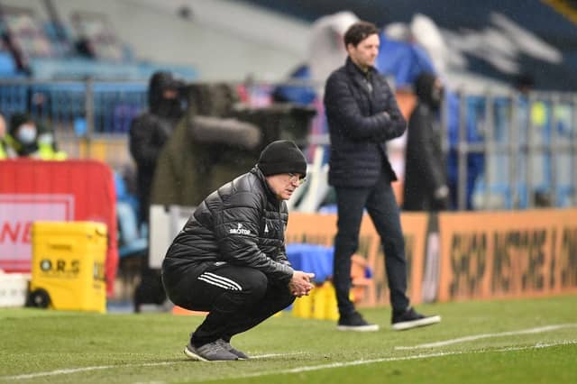 Marcelo Bielsa, Manager of Leeds United. (Photo by Oli Scarff - Pool/Getty Images)