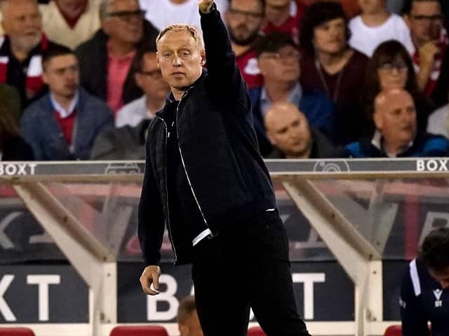 Nottingham Forest manager Steve Cooper during the Sky Bet Championship play-off semi-final, second leg match at the City Ground, Nottingham. Picture date: Tuesday May 17, 2022. PA Photo.