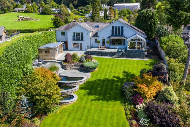 Undoubtedly the highlight of the property, this beautifully landscaped garden gently slopes down to the shore of Lake Windermere and offers direct access to the lake.