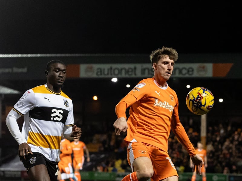 Hasn't played since the end of December. Suffered an injury against Port Vale. He's been taking part in light training as he works towards a return.