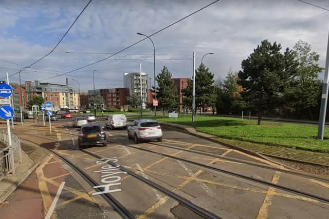 A Google Maps image of Hoyle Street box junction, which will be targeted by Sheffield City Council once it takes over city traffic cameras in a bid to stop illegal manoeuvres