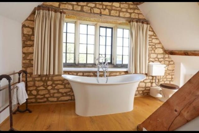 There are six bathrooms in total. The main en suite bathroom has a double shower, roll top claw foot bath, twin wash hand basins and stylish oak floors. There are two further bedrooms on the second floor linked by a jack and jill shower room and another bathroom can be found in bedroom five.