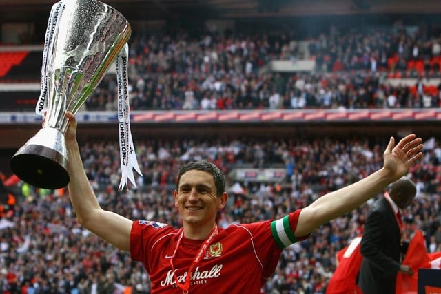 You've not only been following MK Dons through the lows, but the highs too. Like when Keith Andrews lifted the trophy after winning the Johnstones Paint Trophy Final match against Grimsby Town at Wembley back in 2008.