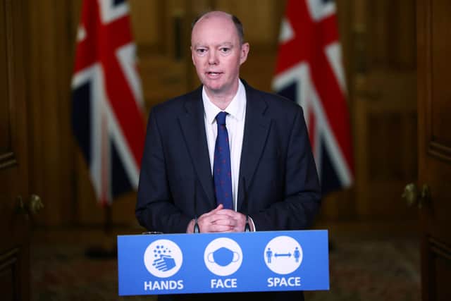 Chief Medical Officer for England Chris Whitty (Photo by Henry Nicholls/WPA Pool/Getty Images)