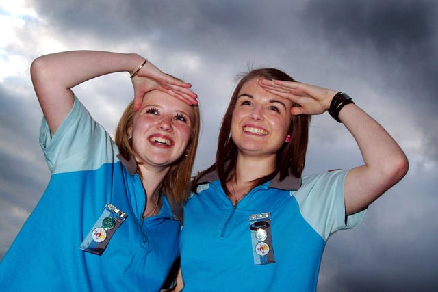 In 2010 Guides, Stacey Evans left, and Sophie Marriott were in training for the Ultimate Tall Ship Challenge.