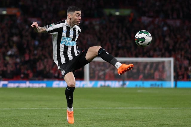 Almiron remains the club’s top goalscorer this campaign with 10 goals. He opened his account by scoring the equaliser against City at St James’ Park. 