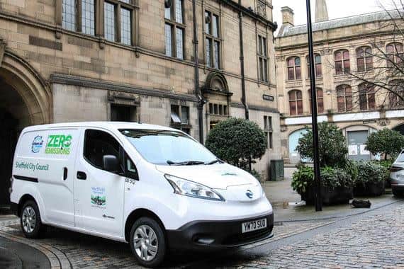 Sheffield Council is changing dozens of vehicles in its fleet to greener and cleaner ones