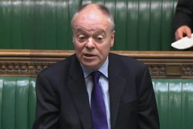 Sheffield South East MP Clive Betts, seen here in the Houses of Parliament, was one of 56 Labour MPs who defied the party leadership to vote for an immediate ceasefire in Gaza