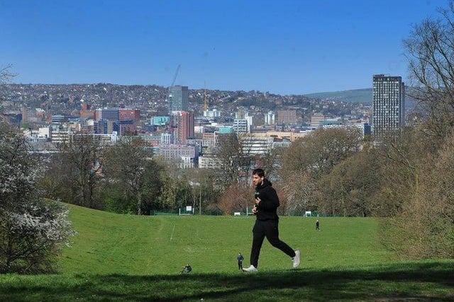The gyms may be closed but you can still exercise at home and in your local area. Going for a run, and getting some exercise, is not only good for your physical wellbeing but it can also help to improve your mental health too. Pictured is a Sheffield runner.