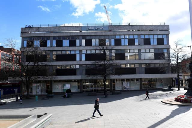 Suggestions for regenerating the old John Lewis and Cole Brothers store in Sheffield city centre range from a museum or NHS walk-in centre to flats and shops