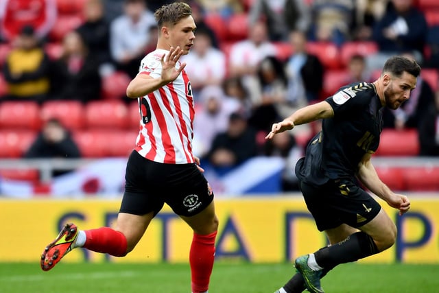 Teenage star Callum Doyle has shown ability beyond his years so far at the Stadium of Light since arriving on-loan from Manchester City. Keeping the defender may be an issue for managers in Football Manager 2022 though with the defenders valuation at over £6m. Picture by FRANK REID