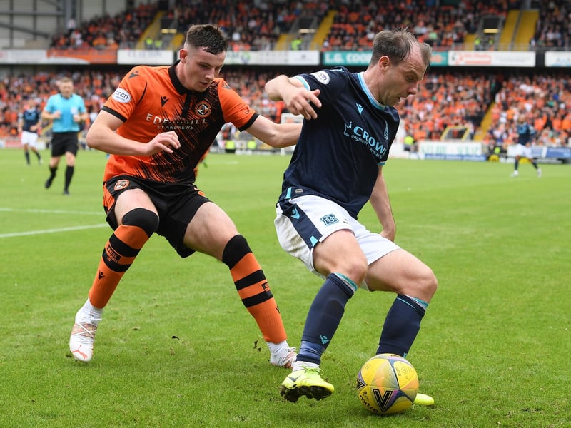 Stationed out on the left, he wasn't able to offer much in an attacking sense. Came off from Cummings.