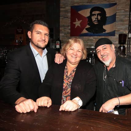 The day Aleida Guevara – daughter of Che Guevara (middle) – visited