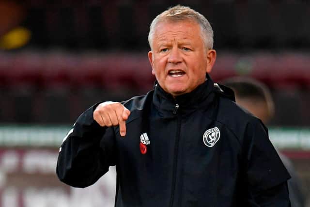 Sheffield United boss Chris Wilder has revealed the Blades' transfer stance ahead of today's 5pm deadline