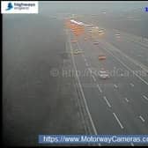 One of the closures is on the M1 near J34.