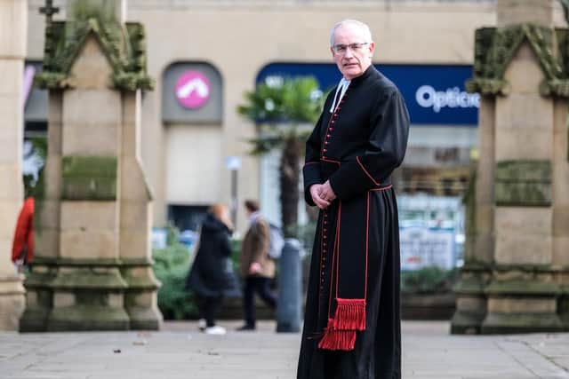 Keith Farrow, Vice Dean and Canon Missioner at Sheffield Cathedral who is leaving for pastures new in Barnsley