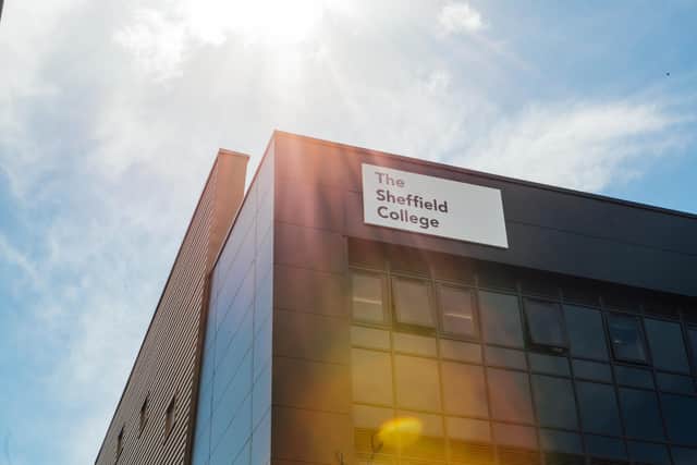 The Sheffield College has been shortlisted for three awards which celebrate excellence in the education sector in the North.