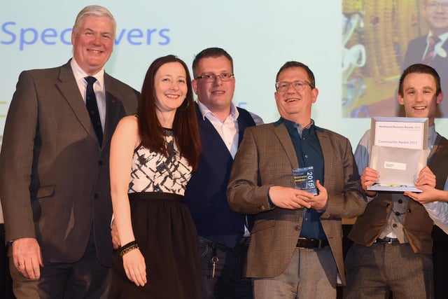 The 2015 winners of the Mail-backed category were Specsavers, Middleton Grange Shopping Centre Ltd. 
They had enjoyed a fantastic year of helping worthy causes including buying a number of hi-vis vests which were donated to local school children to help keep them safe on their way to and from school and when on trips.