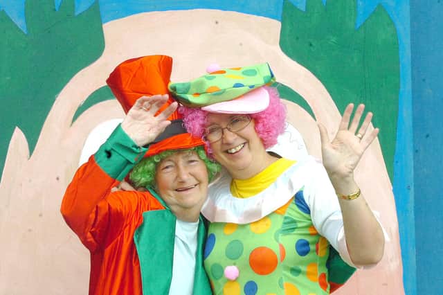 Mary Frangingham and Diane Barton are pictured at a fundraising day at Seaton Holy Trinity Church in July 2009 but who can tell us more about it?