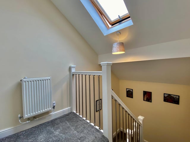 The first-floor landing.