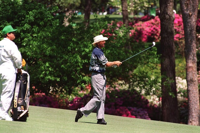 6. Who has the most runner-up finishes at the Masters without ever winning?
a) Greg Norman; b) Ken Venturi; c) Tom Weiskopf