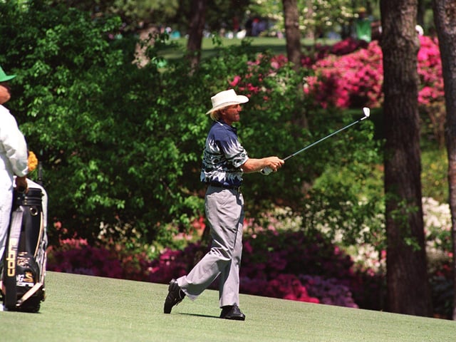 6. Who has the most runner-up finishes at the Masters without ever winning?
a) Greg Norman; b) Ken Venturi; c) Tom Weiskopf
