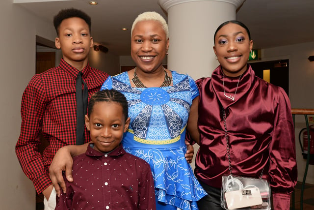 Paulina Francis, pictured with her children Antonio Powis, eight, Isaiah Powis, 12 and Amicah Powis, 15