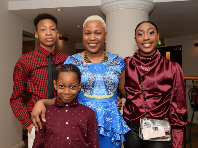 Paulina Francis, pictured with her children Antonio Powis, eight, Isaiah Powis, 12 and Amicah Powis, 15