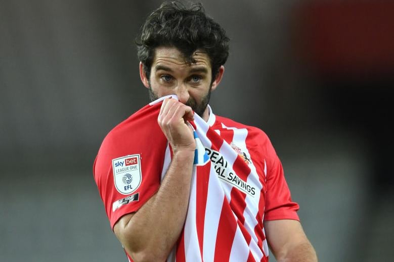 One of Sunderland’s biggest failings in recent seasons has been the outcome of the Grigg transfer. Brought in as Josh Maja’s replacement for an exorbitant fee at League One level, former Chairman Stewart Donald pinned his hopes on the former Wigan Athletic man to fire Ross’ side to promotion. But the 30-year-old failed to reach the heights which made him one of the most popular strikers at Euro 2016 and has scored just eight goals in all competitions since his arrival. Having hit the ground running on loan at MK Dons in the second part of last season Grigg earned himself another loan deal this summer to League One rivals Rotherham.   (Photo by Stu Forster/Getty Images)
