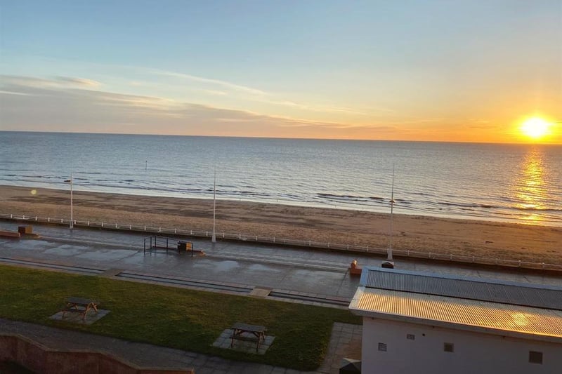 The property enjoys an envious location, right on the seafront at Bridlington.