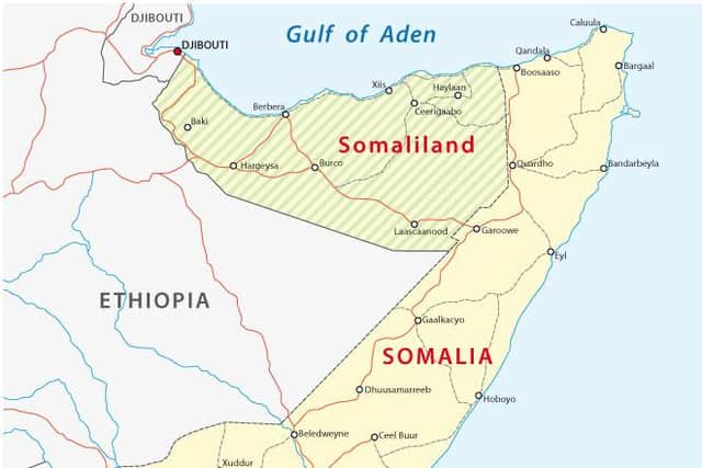 Somaliland is considered by most countries around the world to be part of Somalia