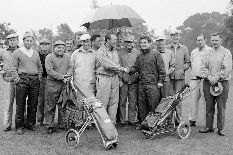 Mansfield Town's golf day in 1965.