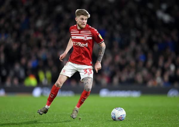 Middlesbrough's Hayden Coulson.