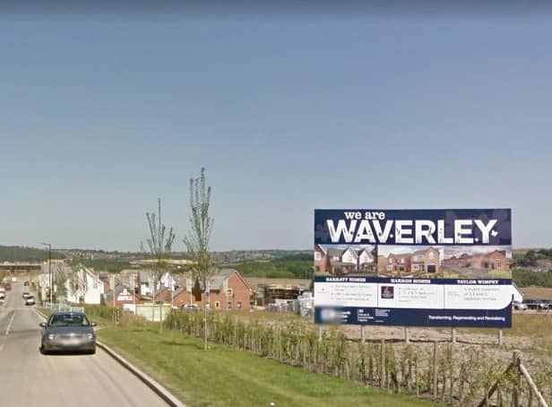 Parents on the Waverley estate, pictured, near Sheffield Parkway, are angry that they have been unable to get a place at Waverley Academy. The chairm of ACET, the trust which runs the school, says the school cannot solve the shortage of places