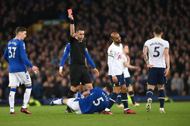 Lucas Moura will miss Sunday’s match due to suspension after being shown a red card in the 1-1 draw against Everton. 